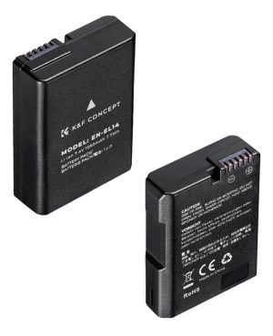 Batería En-el14 -k&f Concept- Compatible Con Nikon